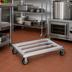 Thumbnail image #3 for New Age Mobile Tubular Aluminum Dunnage Rack, 25.75-Inch W x 20-Inch D x 8.25-Inch H, 1000 lb. Capacity