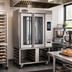 Thumbnail image #3 for Baxter OV320G Mini Rotating Rack Gas Convection Oven, 8-Pan Capacity