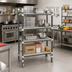 Thumbnail image #2 for Camshelving Elements XTRA Series 4-Shelf Vented High Density Top Rail Mobile Starter Unit, 18 x 42 x 80 Inches, Speckled Gray