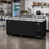 Thumbnail image #2 for Turbo Air Super Deluxe Self-Contained Bottle Cooler, 80-1/2-Inch Wide, 22.6 Cu. Ft., Sliding Lids