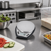 Thumbnail image #2 for Taylor Precision Aquatronic Digital Portion Control Food Scale, 11 lb Capacity, Round Stainless Steel Platform