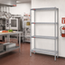 Thumbnail image #2 for Eagle Valu-Master 4-Tier Add-On Wire Shelving Unit, 36 x 21 x 74 Inches
