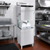 Thumbnail image #2 for Jet-Tech 757-EV High-Temperature Straight-Thru Door-Type Dishwasher with Built-In Booster, 60 Racks/Hour