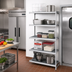 Thumbnail image #2 for Fermostock 5-Tier Perforated Polymer Shelving Expansion Kit, 83