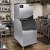 Thumbnail image #2 for Maxx Ice Intelligent Series 22-Inch Air-Cooled Modular Full-Dice Ice Machine with 310-lb Storage Bin