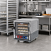 Thumbnail image #2 for Metro C5 3 Series Under Counter Mobile Moisture Heated Holding and Proofing Cabinet with Gray Insulation Armour and Clear Polycarbonate Door