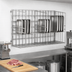 Thumbnail image #2 for John Boos Stainless Steel Wall-Mount Meat Boat Rack, 12 x 96 x 25 Inches