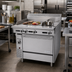 Thumbnail image #2 for Garland Cuisine Series 36-Inch Heavy Duty Gas Combination Top Range with 24-Inch Griddle, 12-Inch Hot Top and Standard Oven