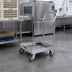 Thumbnail image #2 for Cres Cor Correctional Single-Stack Aluminum Dish Rack Dolly for 20 x 20 Racks
