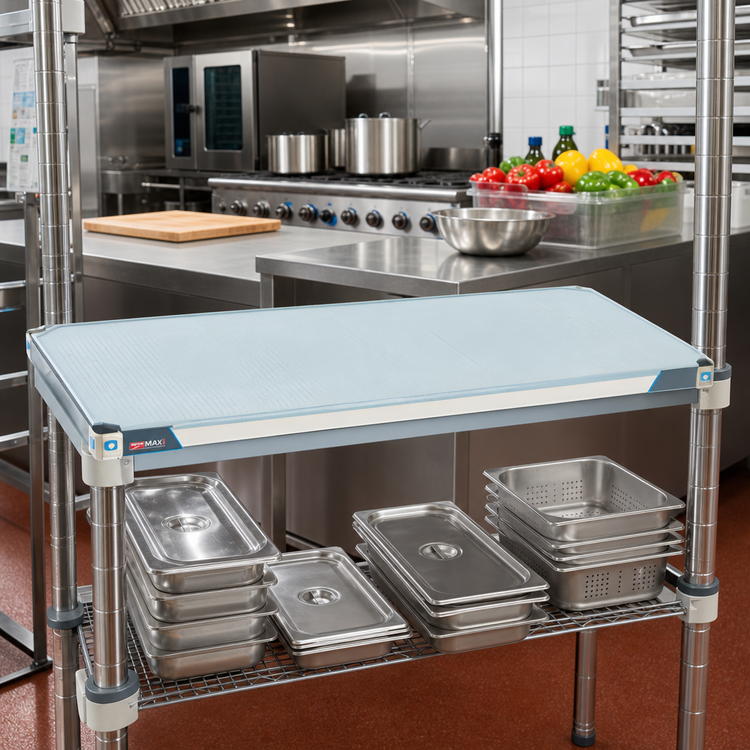 Product image #2 for MetroMax i 42-Inch W x 18-Inch D Solid Polymer Shelf with Microban