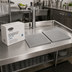 Thumbnail image #2 for Krowne Royal Series Perforated Stainless Steel Drainboard Insert, 18 x 19 Inches, 2-Pack