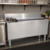 Thumbnail image #2 for Glastender Extra Deep Underbar Ice Bin/Cocktail Unit with 10-Circuit Cold Plate and Left Bottle Well Storage, 48 Inch