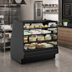 Thumbnail image #2 for Structural Concepts Fusion 123-3/8-Inch Wide Refrigerated Service Case with Vertical Swing-Out Front Glass and Rear Sliding Doors