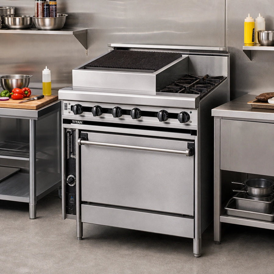 Commercial Kitchen Production Set