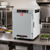 Thumbnail image #2 for Metro HotBlox Wide 8-Pan Pass-Thru Countertop/Stacking Hot Food Holding Cabinet, Solid Front/Clear Rear Doors