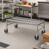 Thumbnail image #2 for Eagle Mobile Stainless Steel Wire Dunnage Rack with Removable Wire Assembly, 48 x 24 Inches, 800 lb Capacity