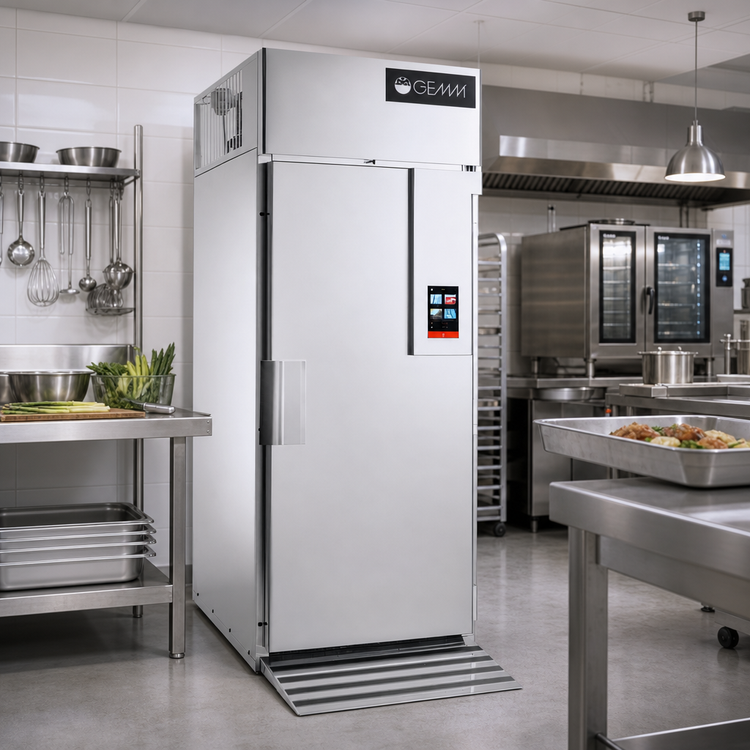 Product image #3 for Gemm Commercial Reach-In Blast Chiller/Freezer, Single Section, Self-Contained, 15 Pan Capacity