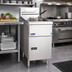 Thumbnail image #2 for Pitco Solstice SE14X Heavy Duty Electric Floor Fryer, 40-50 lb Oil Capacity, 14 kW