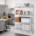 Thumbnail image #2 for Eagle Group EAGLEbrite 4-Tier Add-On Wire Shelving Unit, 48 x 24 x 63 Inches, Zinc Finish