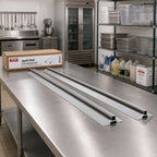 Thumbnail image #7 for Metro qwikTRAK BTS9NA HD Shelving Track Set, 9-Foot Run, Aluminum