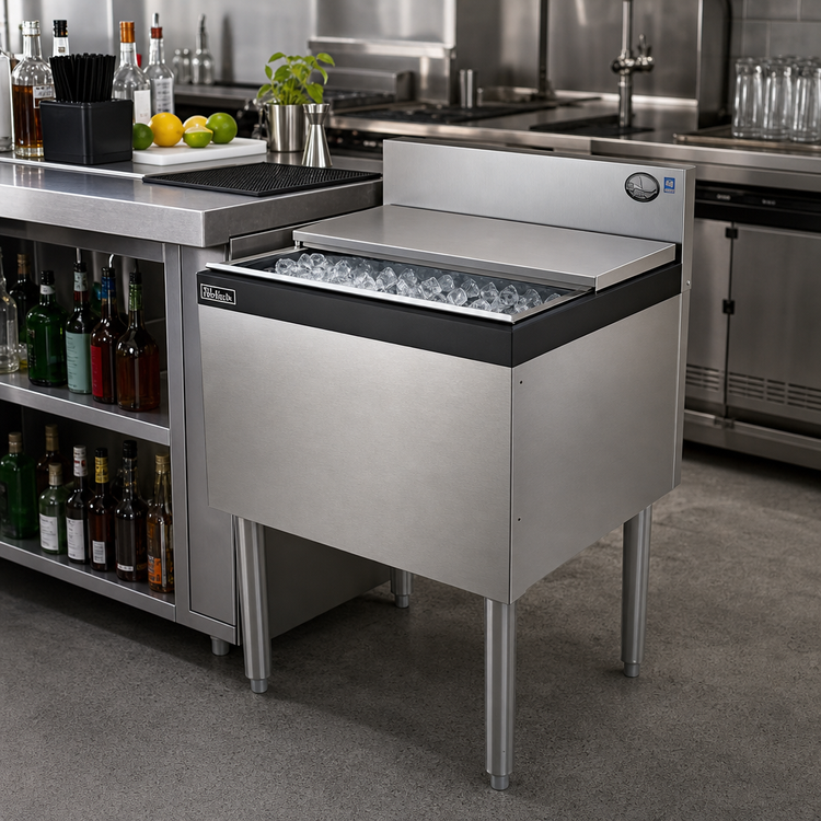 Product image #2 for Top Shelf TSD42IC 42-Inch Deck-Style Modular Underbar Ice Bin/Cocktail Unit, Non-Cold Plate