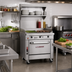 Thumbnail image #2 for Southbend Platinum 24-Inch Heavy Duty Gas Griddle Range with 1-Inch Plate and Cabinet Base