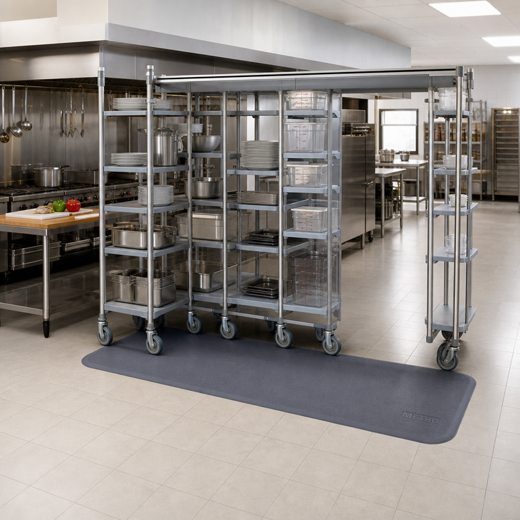 Product image #2 for Metro TOP-TRACK 15-Foot Floor Pad Protector Pair for MetroMax and Super Erecta Top-Track Systems