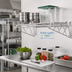Thumbnail image #2 for Advance Tabco Special Value Series 18-Inch Heavy Duty Chrome Plated Double Mount Wire Shelving Wall Bracket