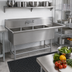 Thumbnail image #2 for John Boos Pro-Bowl 3-Compartment Sink with Right Drainboard, 76-3/16 in. x 25-1/2 in., 12 in. Deep Bowls