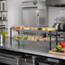 Thumbnail image #2 for Eagle Group QuadTruss 2-Tier Front Case Merchandise Cantilevered Shelving Unit, 24 x 14 x 14 Inches, Chrome Finish