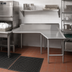 Thumbnail image #2 for John Boos Pro-Bowl Island L-Shaped Clean Dishtable, 60