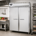 Thumbnail image #2 for Continental Refrigerator D2FEN Designer Line 52 cu. ft. Extra-Wide Two-Section Reach-In Freezer