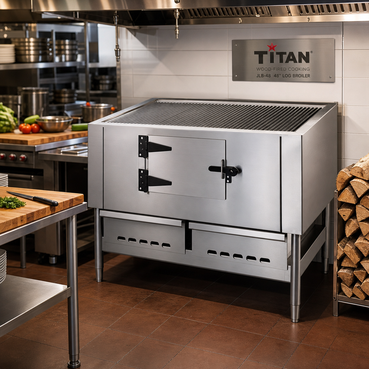 Product image #2 for Titan JLB-48 48-Inch Wood-Burning Log Broiler