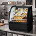 Thumbnail image #2 for True Specialty Display 36-1/4 Inch Countertop Full-Service Dry Glass Pastry Display Case with Curved Front