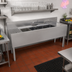 Thumbnail image #2 for Glastender Four-Compartment Underbar Sink Unit with Left and Right Drainboards, 72 x 24 Inches, Stainless Steel