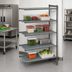 Thumbnail image #2 for Cambro Camshelving Basics Plus 5-Tier Vented Add-On Polymer Shelving Unit, 18