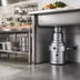 Thumbnail image #2 for InSinkErator SS-300-7-MS 3 HP Stainless Steel Commercial Food Waste Disposer Package with #7 Sink Mount Adaptor