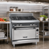 Thumbnail image #2 for Vulcan V Series Heavy Duty 36-Inch 6-Burner Gas Range with Cabinet Base