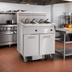 Thumbnail image #2 for Imperial Electric Floor Fryer, 2-Tank, 50 lb. Capacity Each, Built-In Space Saver Filter System