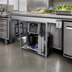 Thumbnail image #2 for Hatco CSUP-36-I Undermount Cold Shelf, 36 Inch x 19-1/2 Inch, Self-Contained R-290 Refrigeration