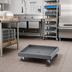 Thumbnail image #3 for Cambro Camdolly Dish Rack Dolly, Without Handle, Charcoal Gray, 300 lb Capacity