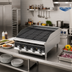 Thumbnail image #2 for Vollrath Heavy-Duty Stainless Steel Countertop Charbroiler, 48-Inch Wide, Radiant/Lava Rock, Manual Controls