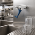 Thumbnail image #2 for T&S Brass B-1204 Wall-Mount Push-Back Glass Filler Faucet with 1/2