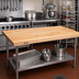 Thumbnail image #2 for John Boos Northern Hard Rock Maple Edge Grain Work Table Top, 72 x 30 x 2-1/4 Inches