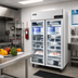 Thumbnail image #3 for Migali Competitor Series 2-Section Glass Door Reach-In Display Freezer, 43.2 Cu. Ft., Top-Mount Self-Contained, Stainless Steel