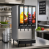 Thumbnail image #2 for BUNN Silver Series 4-Flavor Cold Beverage System with Portion Control and Lighted Door