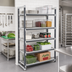 Thumbnail image #2 for Cambro Camshelving Elements XTRA 21-Inch x 30-Inch x 72-Inch 5-Tier Vented Stationary Starter Unit