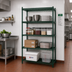 Thumbnail image #2 for Omcan USA Stationary 4-Shelf Wire Shelving Unit, 48