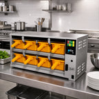 Thumbnail image #3 for Duke Manufacturing ReadyFlex™ RFHU-24-4 Countertop Hot Holding Cabinet, 8 1/3-Size Pan Capacity, Touchscreen Controls, Stainless Steel