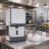 Thumbnail image #2 for Symphony Plus 50CI414W-SI Countertop Ice-Only Dispenser with 50 lb. Storage and 425 lb. Chewblet Ice Production